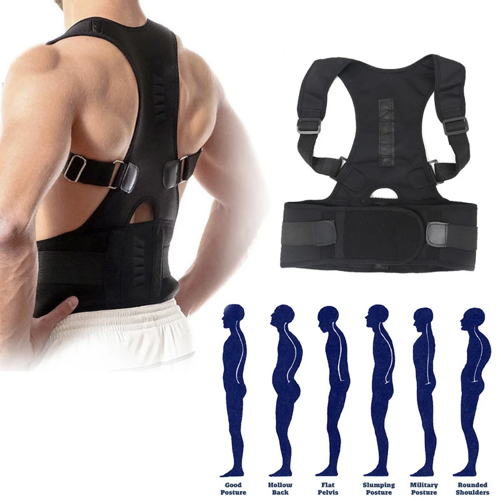 Magnetic Posture Corrector - Back & Shoulder Support Brace