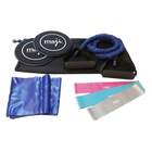 Full-Body Resistance Training Kit - Bands, Tube & Core Sliders